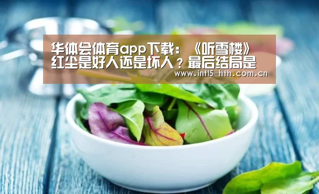 华体会体育app下载:《听雪楼》红尘是好人还是坏人?最后结局是什么?(图2) 华体会官方平台